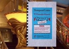 Thompson Center Tc Thunder Hawk Muzzleloader Rifle Gun Owners Manual