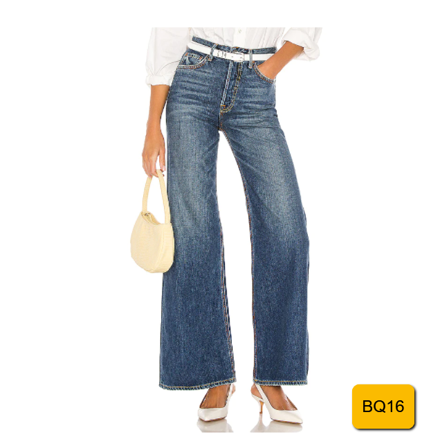 GRLFRND Casey Women's Jeans Wide Leg After All HIgh Rise Button