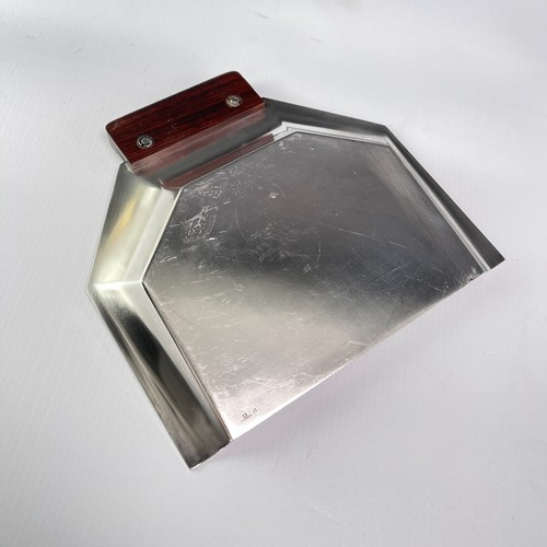 Art Deco Dustpan By Christofle Alfénide Silver Plated Tischkehrblech, 1930er - Picture 4 of 7