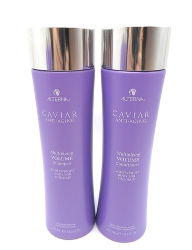 ALTERNA CAVIAR ANTI AGING VOLUME SHAMPOO & CONDITIONER 8.5 oz
