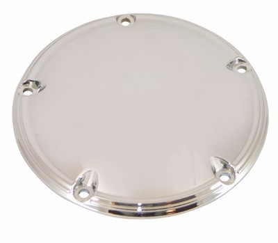 CHROME DERBY COVER HARLEY TWIN CAM DYNA SOFTAIL ELECTRA GLIDE ROAD KING STREET 