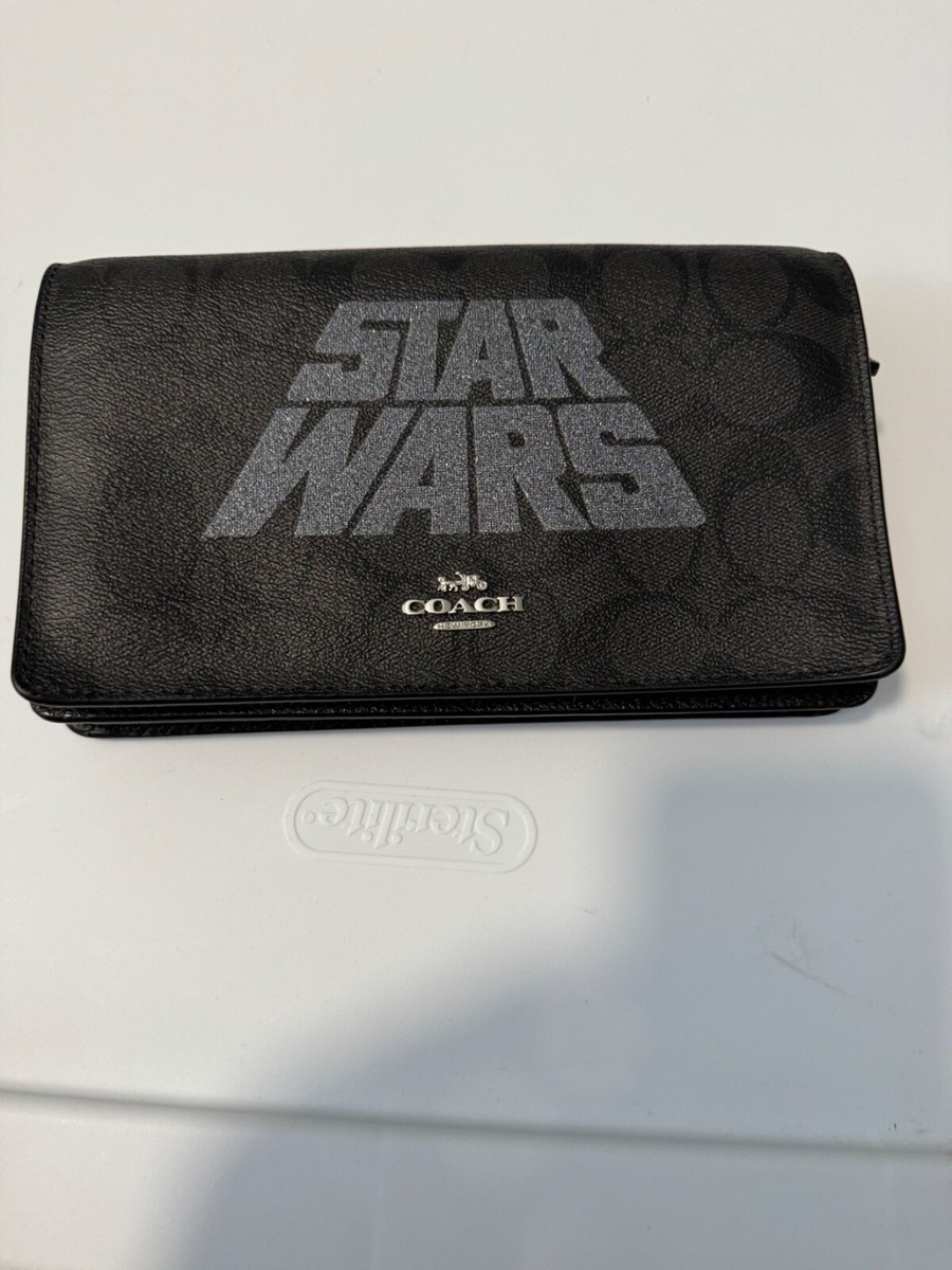 COACH Star Wars Accordion Zip Wallet In Signature Canvas