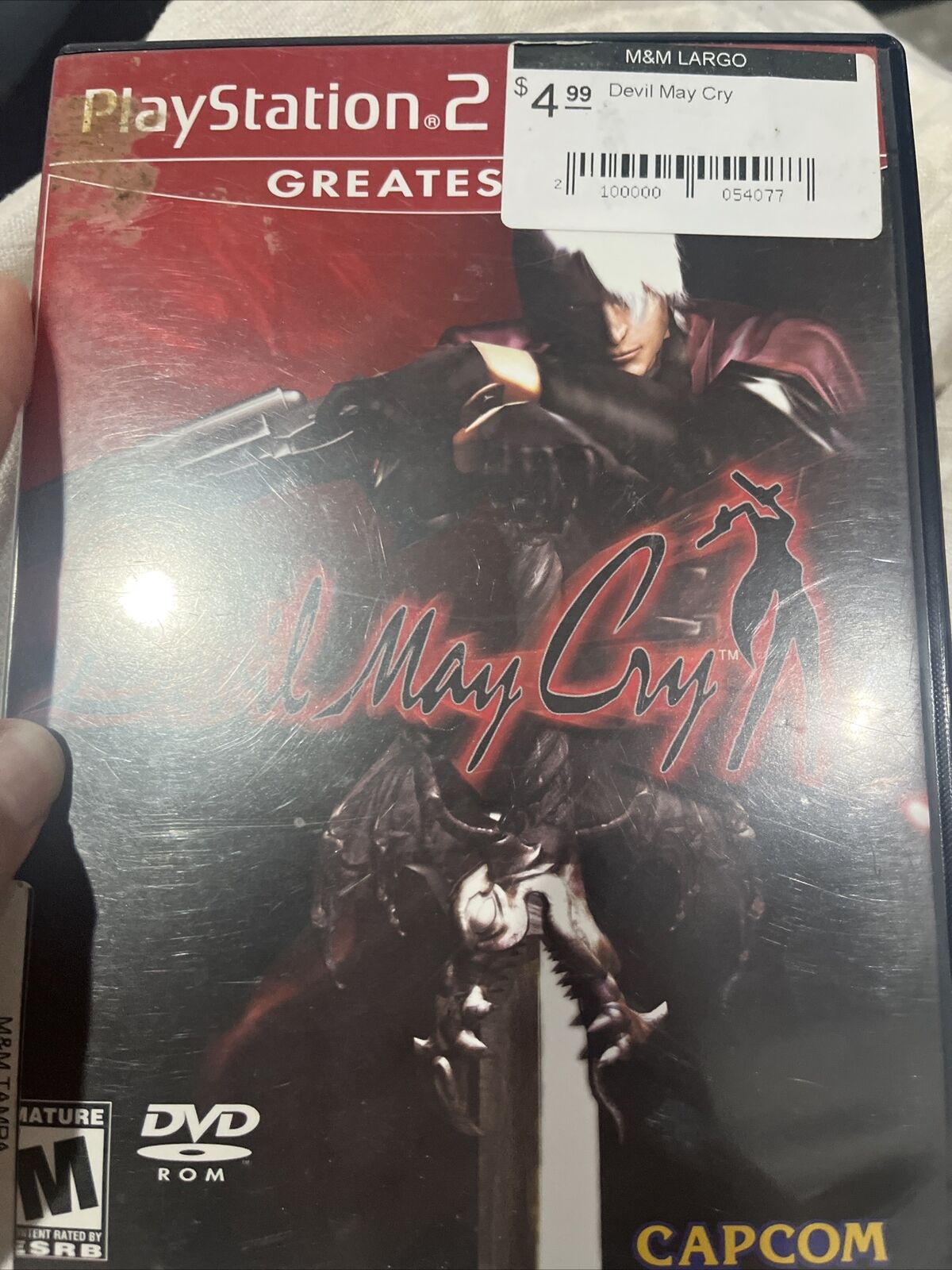 DEVIL MAY CRY (Sony PlayStation 2, PS2) Video Game Rated M Capcom  13388260041