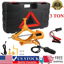 Electric Car Jack 3 Ton Electric Scissor Jack Car Repair Tool Kit For Suv Sedan Electric Car Jack 3 Ton Electric Scissor Jack Car Repair Tool Kit For Suv Sedan