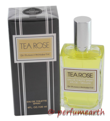 TEA ROSE BY PERFUMER'S WORKSHOP 4.0 OZ EDT FOR WOMEN 