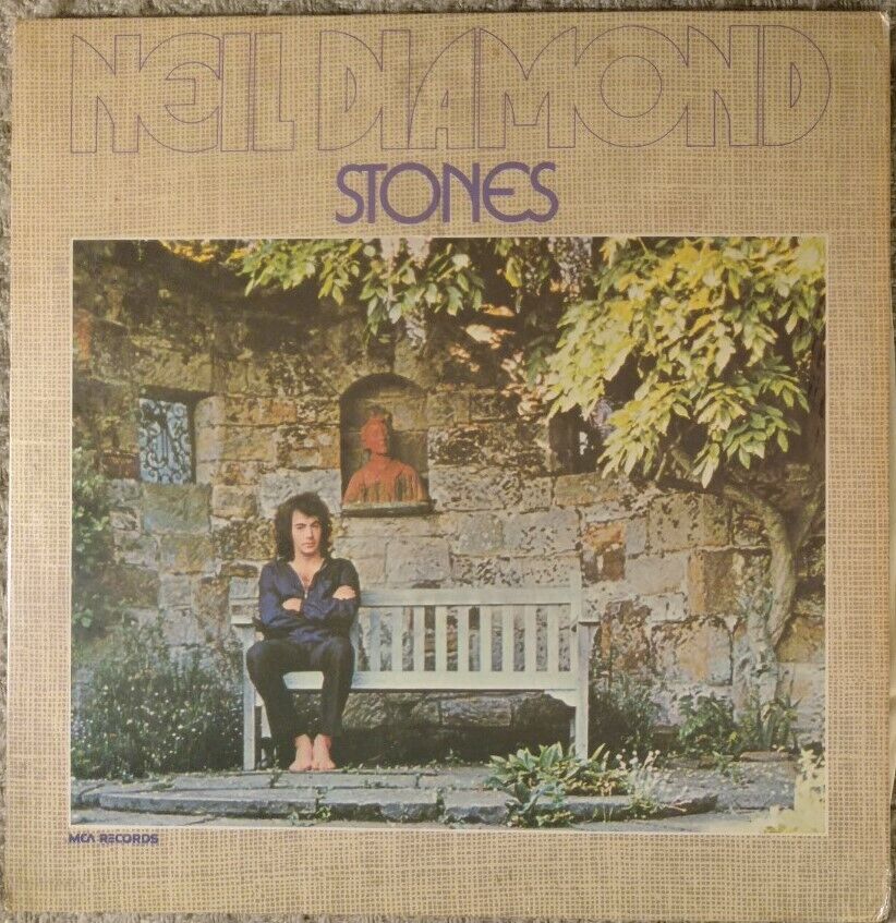 NEIL DIAMOND "Stones"  1973 reissue   Shrink wrap,  Includes "I Am, I Said" 