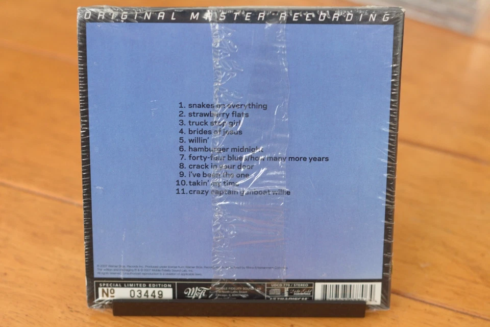 LITTLE FEAT CD 24K GOLD MOFI ORIGINAL MASTER RECORDING [NEW] NUMBERED [137] Foto 2 de 4