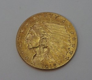 Details About 1915 P Indian Head 250 Gold Us Mint Quarter Eagle Great Condition Au Unc