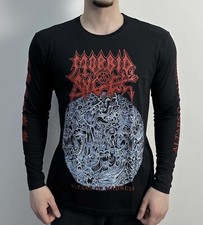 Morbid Angel - Altars Of Madness B C Long Sleeve Black T-Shirt death obituary
