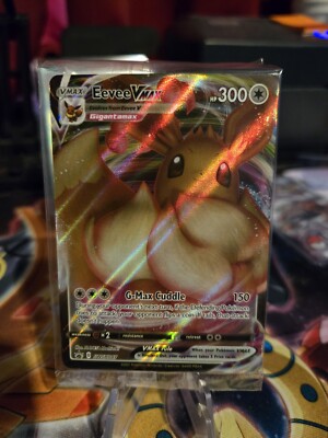Eevee VMAX SWSH087 Pokemon TCG Shining Fates ETB Black Star Promo Sealed 2021