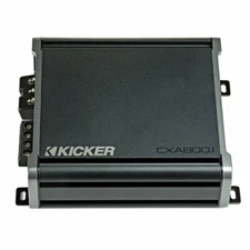 Kicker 46CXA800.1 800 Watts Class-D Mono Car Subwoofer Amplifier