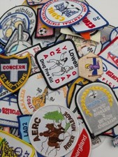 Vintage Patch Lot 25 Patches Logo, Automotive, Promo, Police, Sports, Military