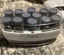 Jilbere De Paris velvet volumizer JBHS12P 12 hot rollers with clips