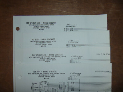 Bobcat 763 Skid Steer Electrical Wiring Diagram Schematic Manual