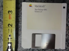 Apple Macintosh Tape Backup 40SC Version 2.0 Disk