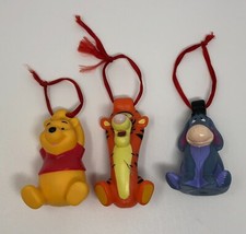 Disney Set of 3 Converted Ornaments Winnie The Pooh/Eeyore/Tigger 