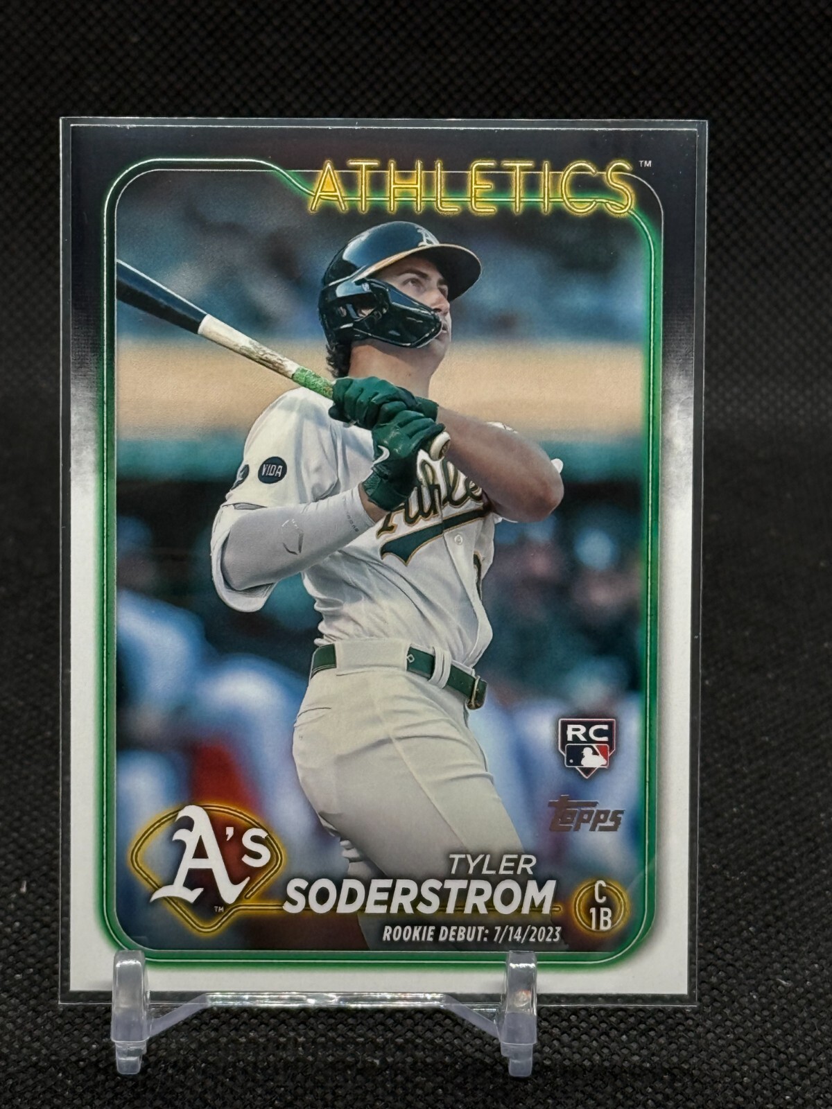 2024 Topps Update Tyler Soderstrom ROOKIE #US116 - Oakland Athletics