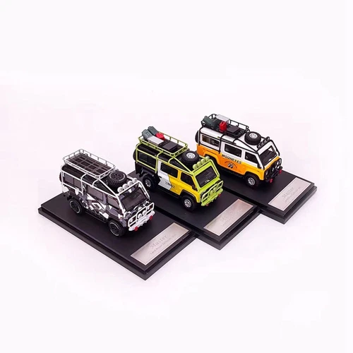 1:64 Master Land Rover Defender Van Diecast Auto Modelle Hobby Sammlerstücke Geschenke - Bild 9 von 19