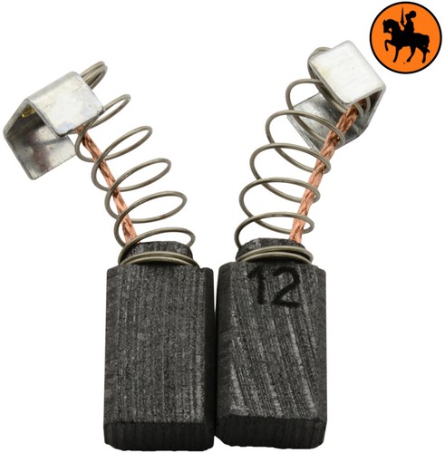2 Spazzole Di Carbone Per Motore Lavatrice – 5 X 12,5 X 34 Mm – Compatibili Bosch, Siemens, Neff, Aquatronic, Siwamat Plus E Altri