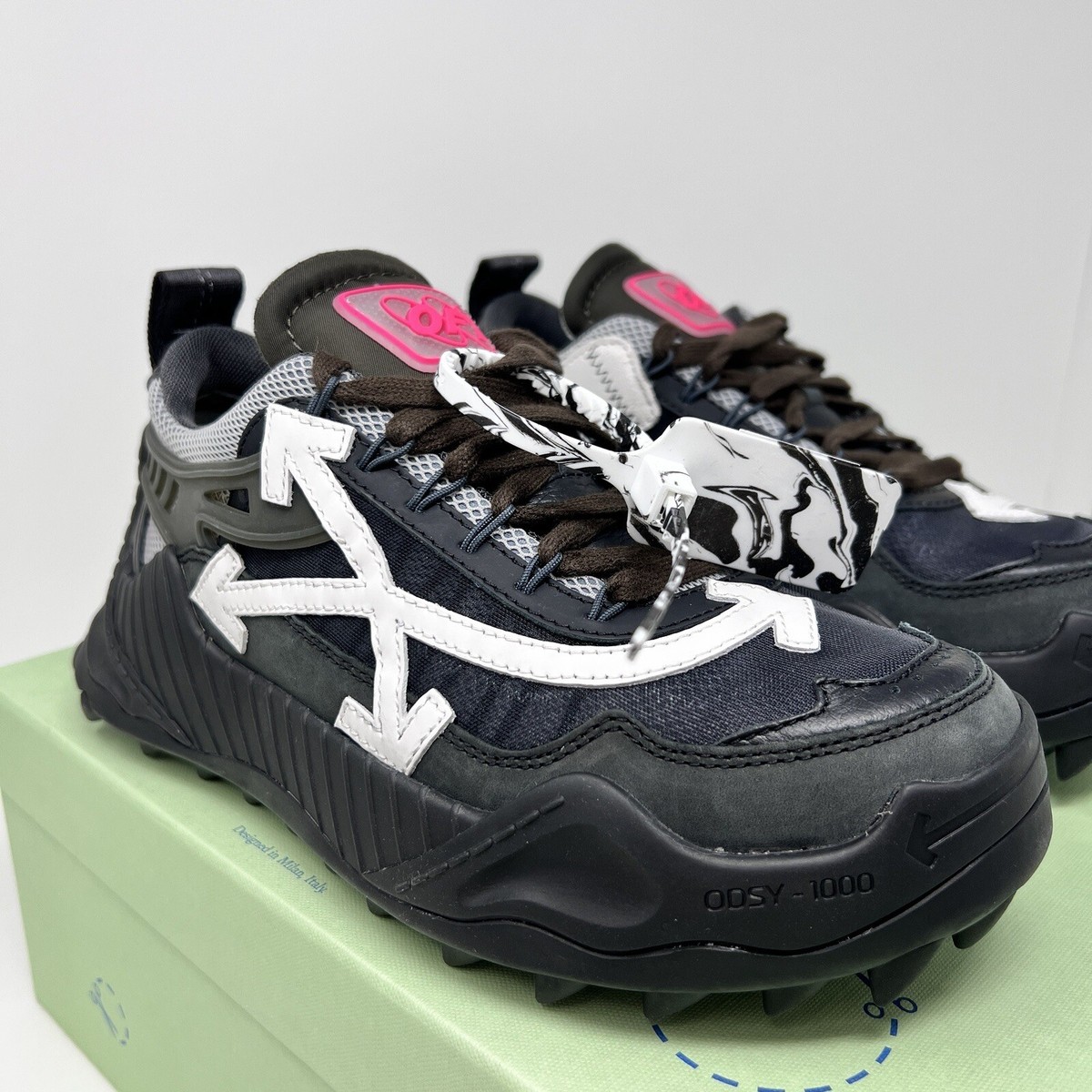 Size 8 - Off-White ODSY-1000 Black White W for sale online | eBay