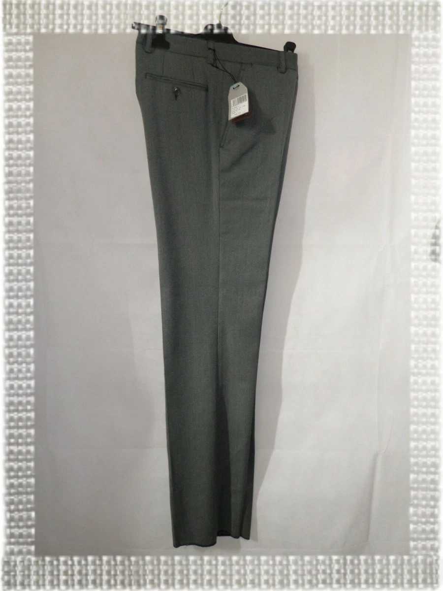 Pantalon de Costume Habill Gris Chin Class 3 Olly Gan Taille 40 Neuf