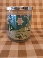 BATH AND BODY Single Wick Candle Magic In The Air 8oz Jars