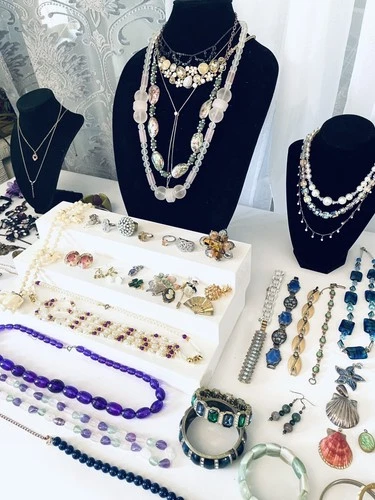 Jewelry addicts! Vintage Estate Costume HASKEL AVON MONET 925 + MORE! 77pc  LOT