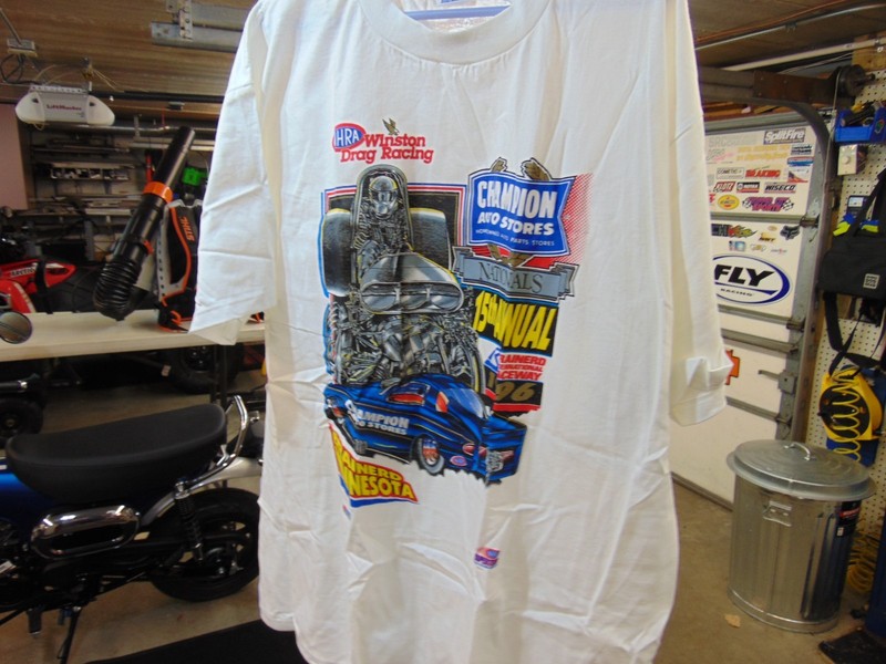 1996 BIR CHAMPION AUTO NATIONALS Tshirt - XL  New JERZEES GREAT QUALITY