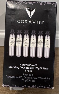 Coravin Argon Gas Capsules - 6 Pack