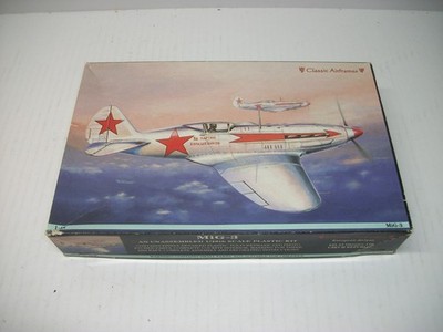 Classic Airframes 1/48 Mikoyan-Gurevich MiG-3 Model Kit New Open Box