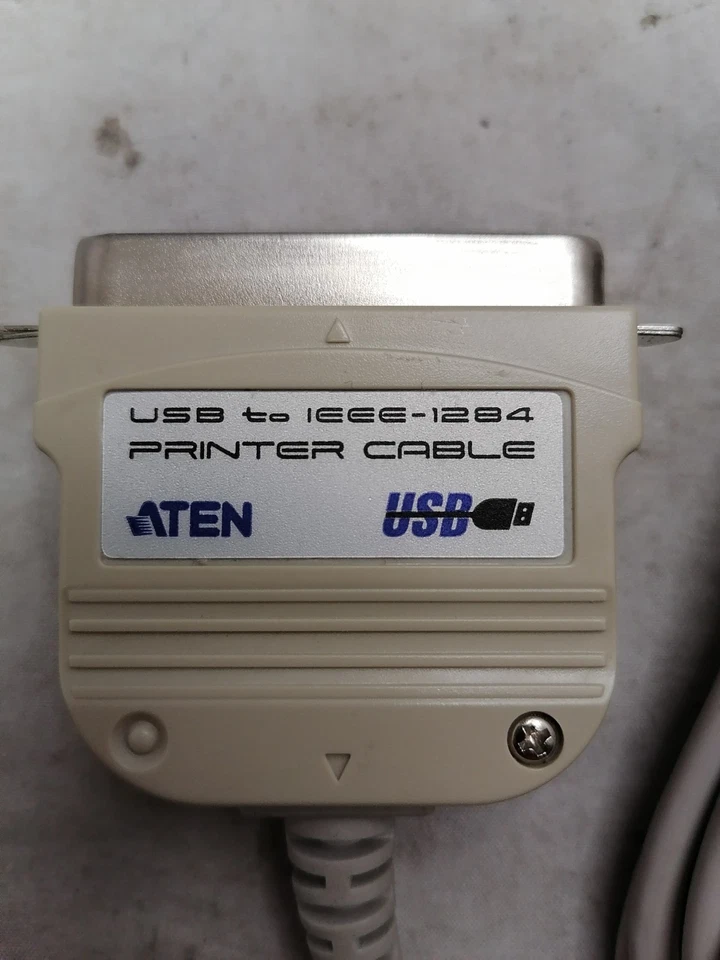 Aten UC-1284B USB To IEEE 1284 Printer Cable Centronics 36 - Image 3 of 4