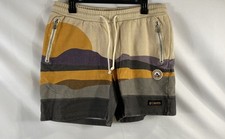 Columbia x Kith Men's Sunset Mountain Graphic French Terry Shorts Size M