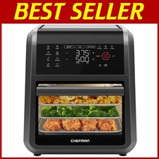 Air Fryer Oven with Rotisserie Spit, 12 Cooking Presets