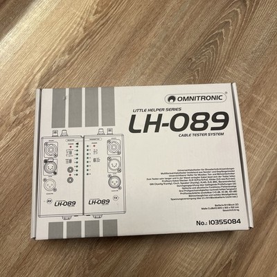 OMNITRONIC LH-089 Kabeltestersystem