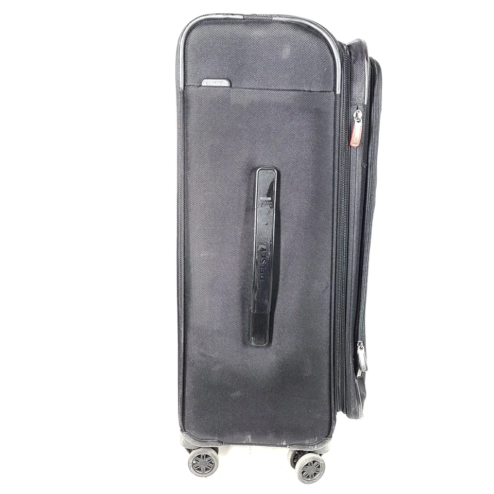 Delsey 27" Spinner Luggage Lightweight Soft Case Expandable Multi Pockets Black - Image 4 of 4