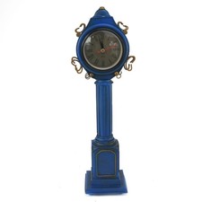 Stra&szlig;enlampen Stil Uhr antike Uhr mit Standfu&szlig; elegant f&uuml;r Wohnzimmer,