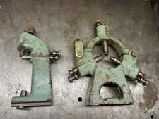 Colchester student / master round head lathe fixed and travelling steadies.