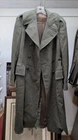 Vintage WW2 US Marine Corps NAMED Officer NVMc Green Wool Trench Coat Military