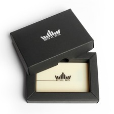 "Royal Box" Snuff Box mit R&ouml;hrchen - Schnupftabak Doserier Sniff Box wei&szlig;