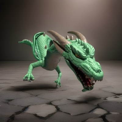 GODZILLA Y-MSF FINAL WARS MANDA 15  LONG ARCHED VERSION VINYL JAPAN SOFUBI TOHO