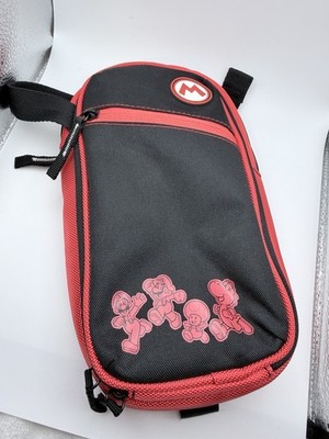 Super Mario PowerA Crossbody Bag for Nintendo Switch Black Red No Sling