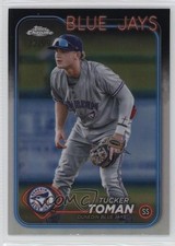 2024 Topps Pro Debut Chrome Refractor 22/99 Tucker Toman #PDC-35 bc8
