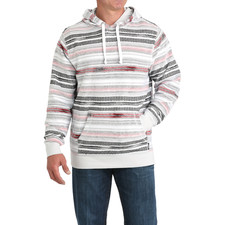 Cinch Men's Multicolor Stripe Knit Pullover Hoodie MWK1241002