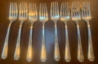8 STERLING SILVER SALAD FORKS TOWLE LOUIS XIV   9.3 Ounces Silver Free Ship USA