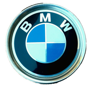 BMW 3 & 5 Series OEM Center Wheel Hub Cap Cup Rim Cover Chrome 3” OD SS 1 avail.