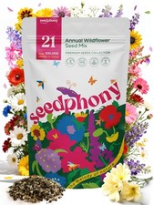 Wildflower Seeds 21 Annual Mix 4oz 100000 Non GMO Heirloom Planting Garden Attra 147.80 per gallon