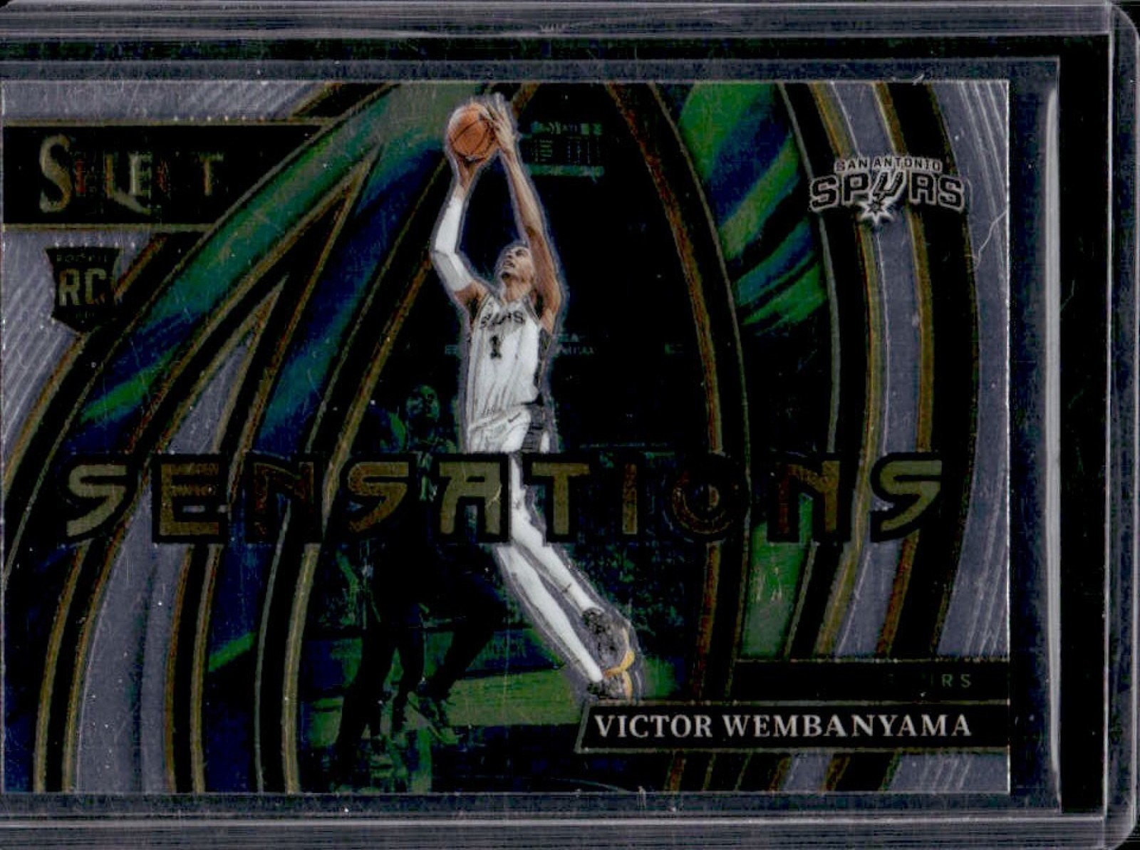 2023-24 Panini Select Victor Wembanyama Sensations RC Rookie #7 Spurs