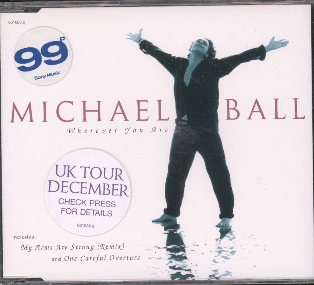 Michael Ball Wherever You Are CD Austria Columbia 1994 single with info