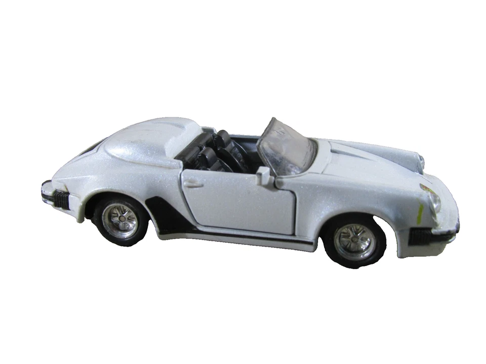 364S McToy Porsche 911 Speedster Blanc 1:38 Jouet à Friction - Photo 1/4