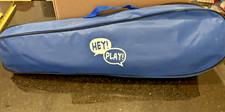 Hey Play Badminton Set 4 Rackets Net Shuttlecocks Carry Case